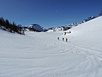 Scegliamo , da questo punto in avanti , un percorso alternativo per scendere all'Alpe Devero.....